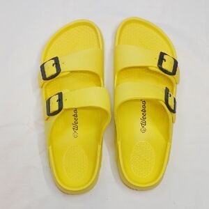 Vibrant Yellow Women's Sandals